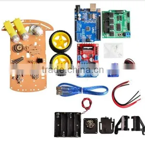 Robot Car Chassis DIY Kit For Arduino thumbnail-1