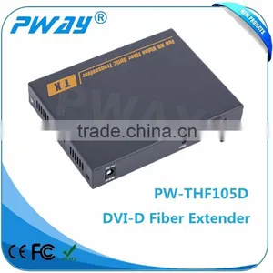 Pinwei USB KVM Extender Distance 2km-10km Support RS232 EDID DVI Fiber Extender thumbnail-3