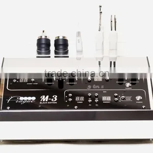 Multifunctional Beauty Machine: Ultrasonic Skin Scrubber + Ultrasound Therapy + Microcurrent Therapy - Alvi Prague M-3 thumbnail-2