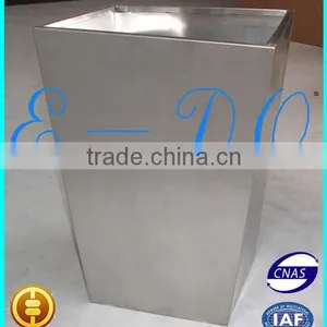 Custom Square-taper Stainless Steel Flower Pots thumbnail-1