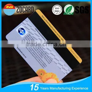 Hot Selling Blank Printable PVC Loyalty Card thumbnail-2