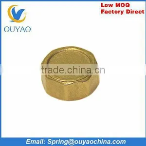 F3/8" Brass End Cap Plug thumbnail-1