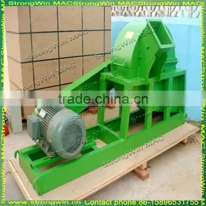 Strongwin Mobile Wood Crusher Machine Mobile Wood Crusher Machine Small Wood Crusher Machine Price thumbnail-1