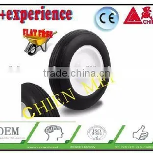 China Solid Rubber Tyre Wheel Tire/solid Tire/wheel Rim/wheel Barrow Tyre/yard Cart Tire thumbnail-1
