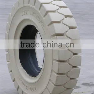 Grey Black White Etc. Non - Marking Solid Tire Forklift Tire 6.50-10 thumbnail-4