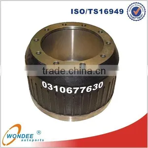 Germany Type 0310677630 Truck Axle Brake Drum thumbnail-1