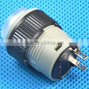 R16-503B OFF-(ON) 16mm Red Momentary Button Push Switch thumbnail-2