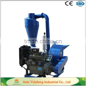Wood Miller Hammer Mill Matched With Diesel Engine thumbnail-1