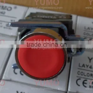 LAY4-BA42 Red Electrical Flush Push Button Switch/spring Return 220V Push Button thumbnail-2