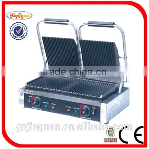 Electric Stainless Steel Double Panini Grill(EG-813 )(CE Certificate) thumbnail-1