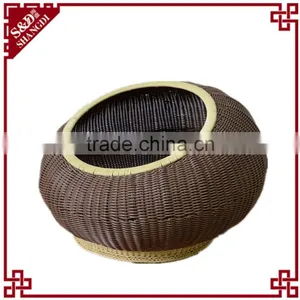 S&D Wholesale Durable Plastic Rattan Outdoor &indoor Cat Bed Pet House Made in P.r.c thumbnail-1