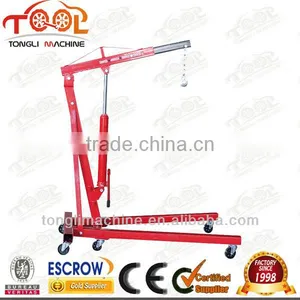 0.5ton Tl1000-1 0.5ton Folding Hydraulic Shop Engine Crane thumbnail-1