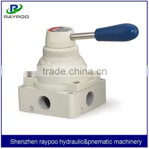 4Hseries 4/3 Hand Lever Valves Pneumatic Hand Switch Valve thumbnail-1