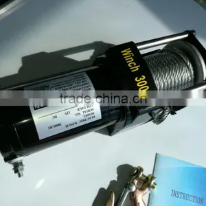 Portable Mini Electric Winch Cable Bumper thumbnail-2