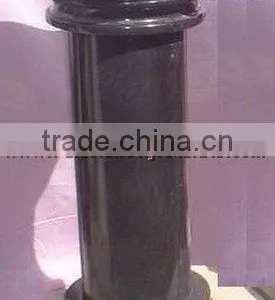 NATURAL JET BLACK MARBLE PEDESTALS thumbnail-4