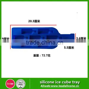 Bottle Shape Silicone Ice Cube Tray / Custom Personalized Food-Grade Silicone Durable Ice Cube Tray thumbnail-3