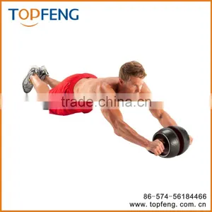 Double Wheel Exercister/fitness Exercister/fitness Equipment thumbnail-1