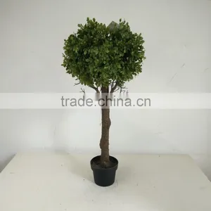 Factory Outlets Artificial Decorative Spherical Green Tree Wholesale thumbnail-2