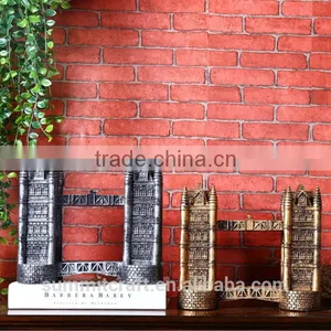 Resin 3d Building Model Resin Gold and Silver London Bridge Souvenirs thumbnail-1