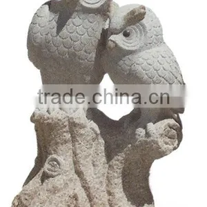 Granite Owl Sculpture thumbnail-1