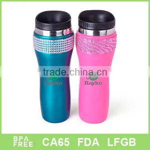USA FDA Standard Insulated Diamond Travel Mug thumbnail-1