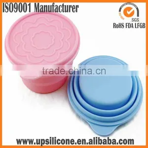 Silicone Foldable Bowl Silicone Collapsible Bowl thumbnail-5