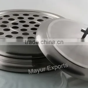 Stainless Steel Communion Tray Set thumbnail-2