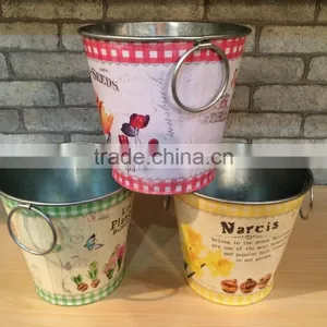 High Quality Oval Metal Buckets/ Garden Bucket thumbnail-1