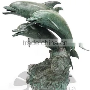 Indoor Dolphin Water Fountain thumbnail-4