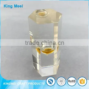 High Quality Cheap Desk Paper Weight Acrylic Foil thumbnail-3