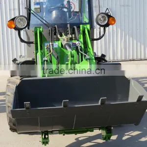 800KG Mini Wheel Loader Price List HZM908 Chinese Wheel Loader With Protection Chain thumbnail-4