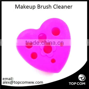 Silicone Gel Makeup Washing Brush Cleaner Egg Scrubber Tool thumbnail-4