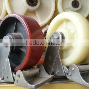 Construction PU Nylon Rubber Caster Scaffolding Caster thumbnail-1