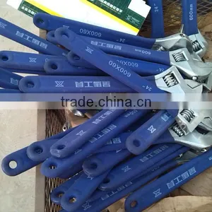 Carbon Steel Forged Adjustable Wrench Spanner for Industrial thumbnail-1