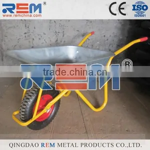 Deep Galvanized Tray Hot Sell Wheel Barrow thumbnail-1