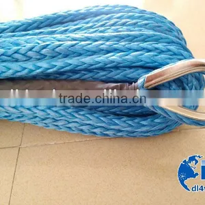 Hot Sale Custom Car Winch Rope Recovery Gear Synthetic Winch Rope 30m Electric Winch Synthetic Rope thumbnail-1