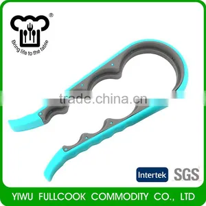 Hot Sales Factory Price Silicone Jar Bottle Can Opener With 4 Round Circle thumbnail-1