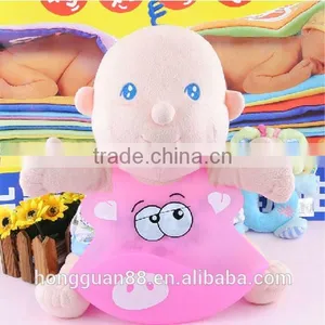 2015 Latest Design Style Food-grade Silicone Material Silicone Baby Bib thumbnail-1