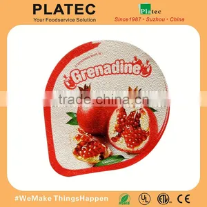 Aluminum Foil Punching Lids With PS Lacquered thumbnail-1