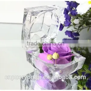 Ring Box Mulit Color Cheap Preserved Rose Flower thumbnail-3