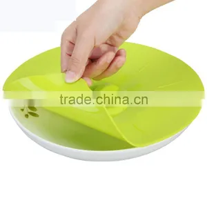 USA FDA Approved Variety Size Green Silicone Suction Lids For Food thumbnail-3