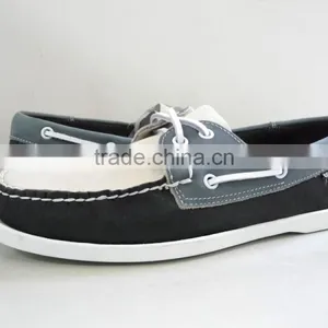Handsewn Blucher Moccasin Construction Leaher Shoes Loafer Shoes Boat Shoes thumbnail-6