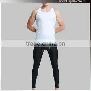 Breathable Mesh Spandex Fitness Gym Wear White Compression Shirt and Tights thumbnail-5