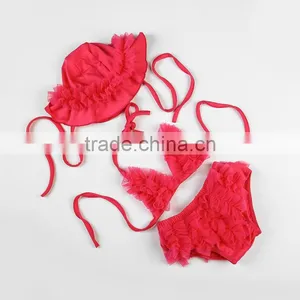 2017 Baby Summer Beach Clothing Set Baby Bikini Kids Swimwear Fashion Swimming Wear for Children thumbnail-4