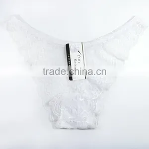 Yun Meng Ni Underwear Sexy Show Lingerie Girls Sexy Transparent Lace Bikini Panties thumbnail-5
