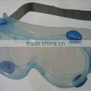 Elasticized Fabric Fillet Safety Goggles PC Lens thumbnail-1