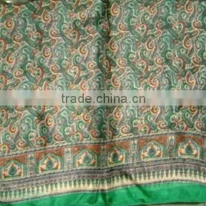 100 % SILK PRINTED SCARF thumbnail-1