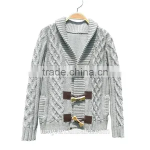 Kids Cardigan Boys Sweater Design Knitting Patterns Children Sweater thumbnail-1