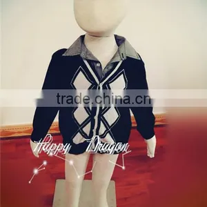 2014 Latest 100% Cotton Sweater Designs for Children,new European Design Knitted Kids Pullover Sweater,handmade Kids Sweater thumbnail-1
