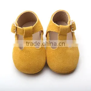 Baby T-bar Childrens Moccasins Shoes for Girls thumbnail-1